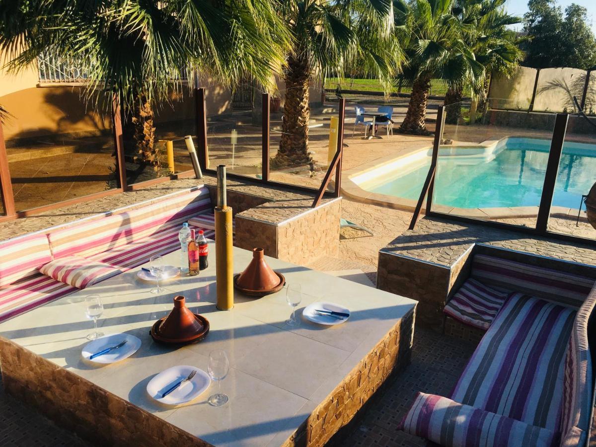 Maison D Hotes Bungalow Villa Hammam Bien-Etre Et Piscine Agádír Exteriér fotografie
